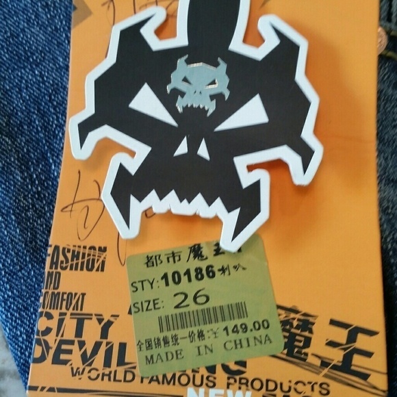 City Devil King Jeans NWT 26 C5 - Picture 3 of 7